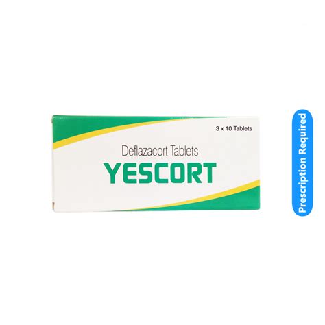 yescort|Deflazacort Tablets: Indications, Side Effects, Warnings